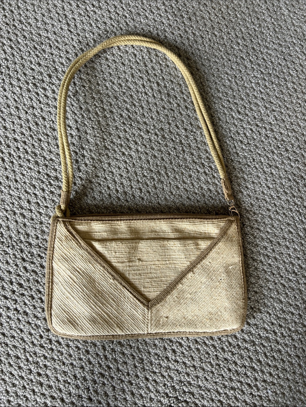 Women’s Small Beige Shoulder Bag